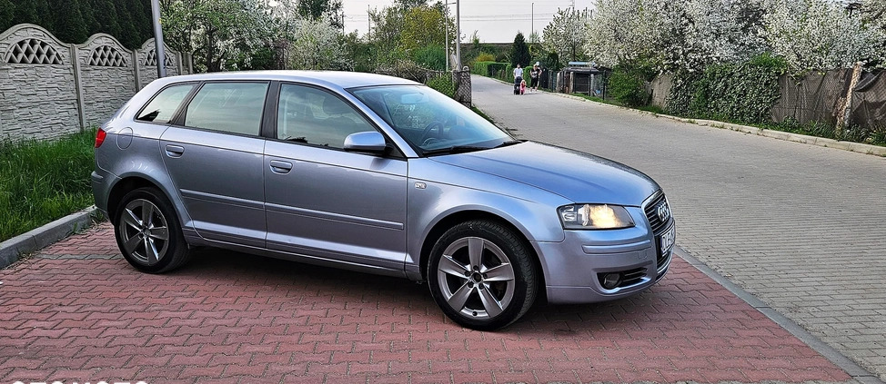 Audi A3 cena 18700 przebieg: 188000, rok produkcji 2007 z Chojnów małe 277